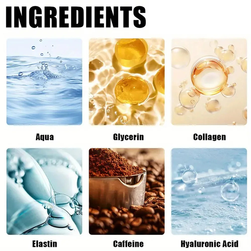 Anti-Aging Facial Hydrolyzed Silk Protein Collagen Thread Ball Serum Moisturiz Hydration Lifting Firm Fine Lines Essence